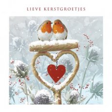 Wenskaart Lieve kerstgroepjes