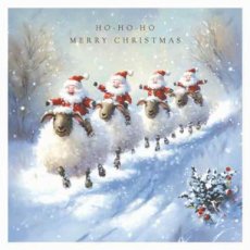 Kerstkaart ho ho ho