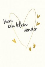 Lannoo Adorable 09 Wenskaart Hoera een klein wonder