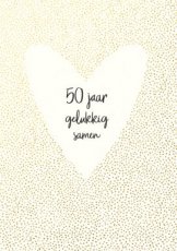 Lannoo Adorable 16 Wenskaart 50 jaar gelukkig samen