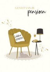 Wenskaart Pensioen