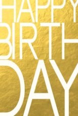 Wenskaart Happy Birthday