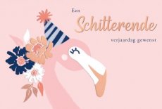 Lannoo Gold fever 08 Wenskaart Schitterende verjaardg