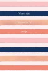 Lannoo Gold fever 16 Wenskaart Voor een fantastische jarige