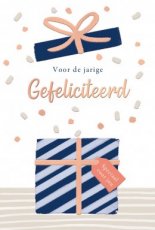 Wenskaart Voor de jarige