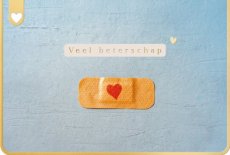 Wenskaart Veel beterschap