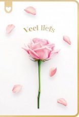 Wenskaart Veel liefs