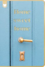 Wenskaart Home sweet Home