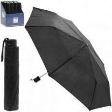 Zwarte paraplu 90 cm