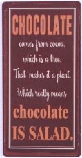 Magneet: Chocolate comes from cocoa... EM5774