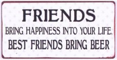 EM5865 Magneet: Friends bring happiness into... EM5865