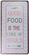 Magneet: Good food is the cure of souls. EM4717