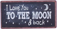 Magneet: I love you to the moon & back. EM5661
