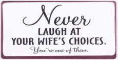 Magneet: Never laugh at your wife's ... EM5729