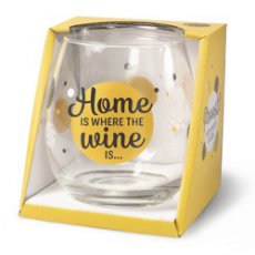 Proost glas Home is where the wine is