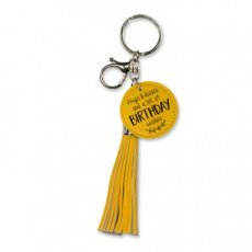 Tassel sleutelhanger Birthday