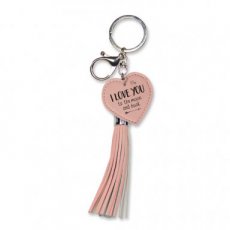 Miko 08690 Tassel sleutelhanger I love you