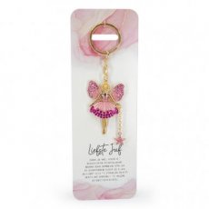 Engel sleutelhanger Liefste juf