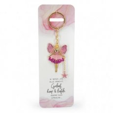Engel sleutelhanger Geloof, hoop & liefde