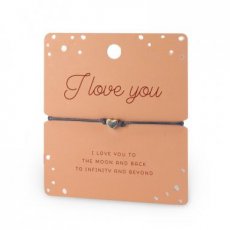 Miko 35925 Armbandje I love you