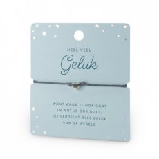 Armbandje Veel geluk