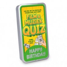 Miko 36169 Film & muziek quiz Happy birthday