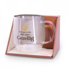 Miko 36214 Theeglas Gezellig