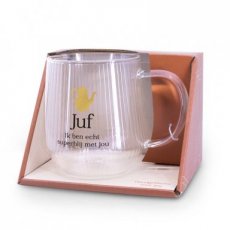 Theeglas juf