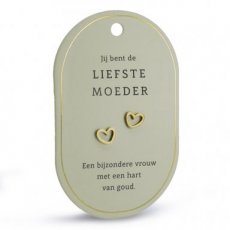 Miko 36289 Oorbellen Liefste moeder