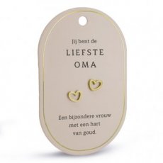 Miko 36290 Oorbellen Liefste oma