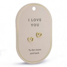 Miko 36294 Oorbellen I love you