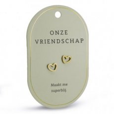Miko 36295 Oorbellen Onze vriendschap
