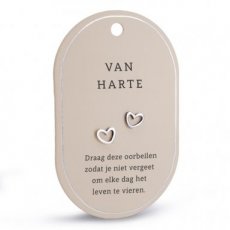 Oorbellen Van harte