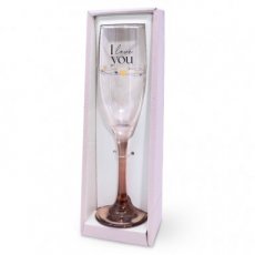 Miko 36401 Champagneglas I love you