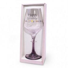 Miko 36412 Wijnglas Happy birthday