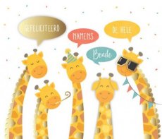 Wenskaart Gefeliciteerd