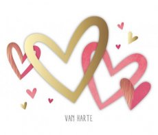 Wenskaart Van harte