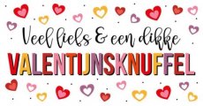 Wenskaart Valentijnsknuffel