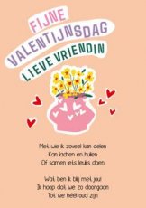 Wenskaart Fijne Valentijnsdag